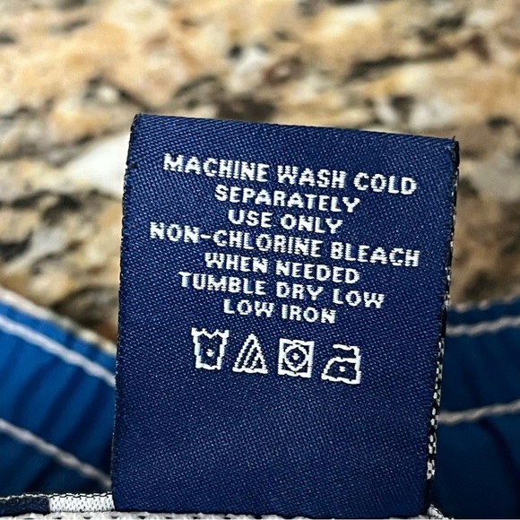 Lanesboro Sport Men’s Palm Tree Swim Trunks Size S Tie Waist Mesh Lining Beach - Picture 6 of 8